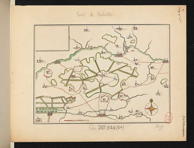 Recueil Factice De Cartes Et Plans Des For Ts Et Bois De France Non