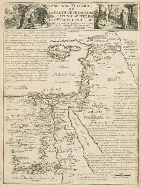 L Ancienne Th Baide Ou La Carte G N Rale Des Lieux Habitez Par Les Ss