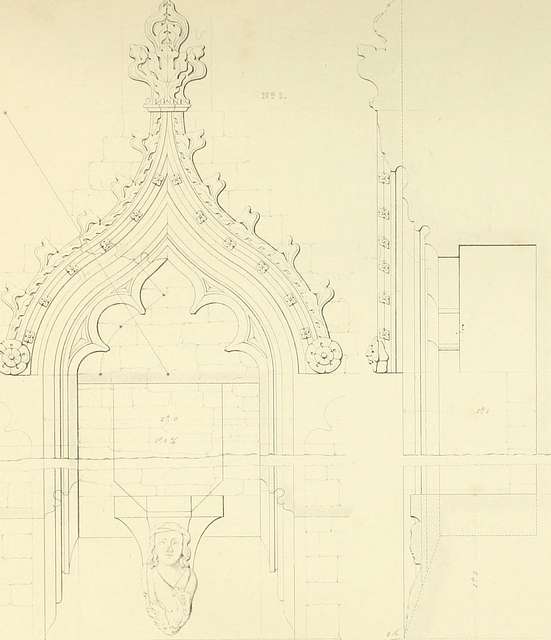 Examples Of Gothic Architecture Selected From Various Ancient