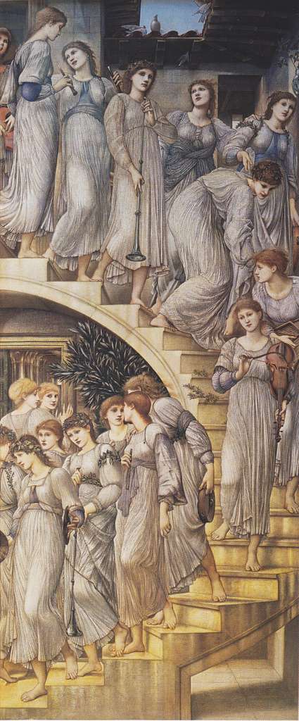 Sir Edward Burne Jones The Golden Stairs Picryl Public