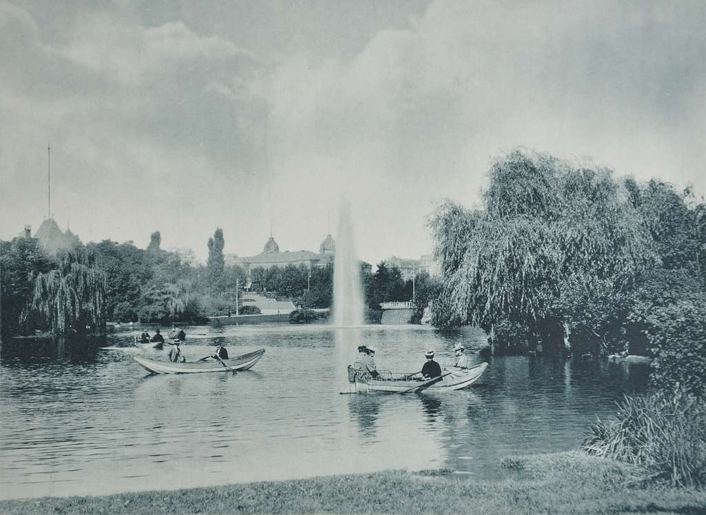 Koeln In Bildern Tafel 45 Der Volksgarten Teich PICRYL Public