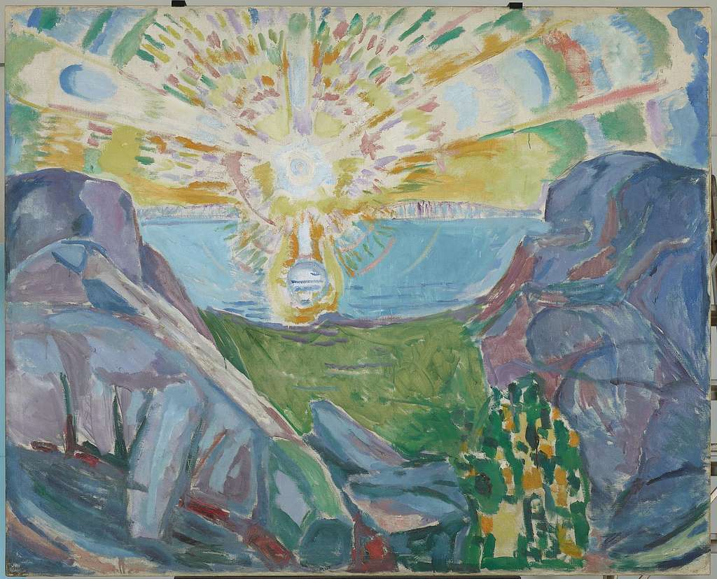 Edvard Munch The Sun MM M 00361 Munch Museum PICRYL Public