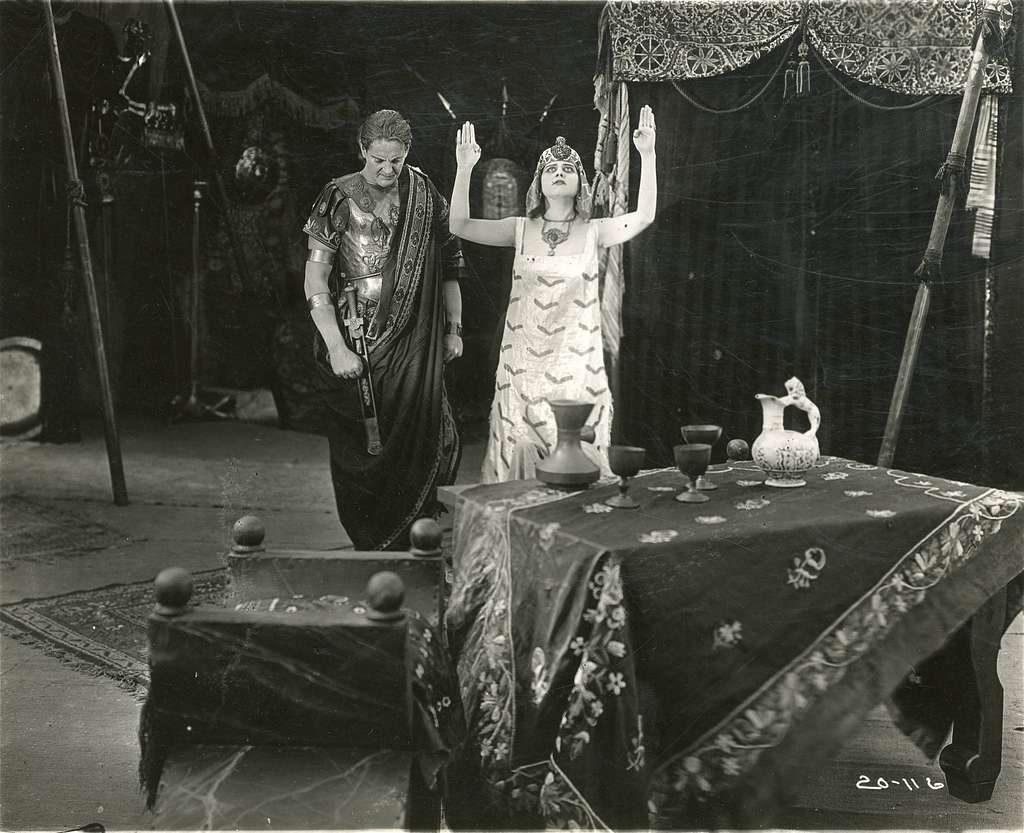 Actress Theda Bara In A Scene From Cleopatra SAYRE 13476 PICRYL