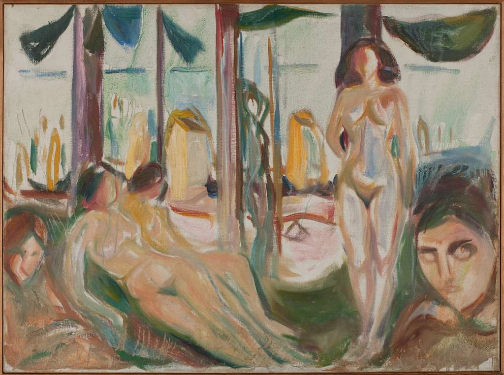 Munch Naked Women By The Sea 192530 MM M 00295 PICRYL Public