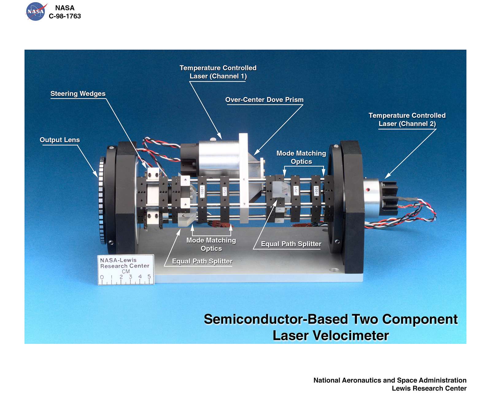 NASA TWO COMPONENT LASER VELOCIMETER Glenn Research Center History