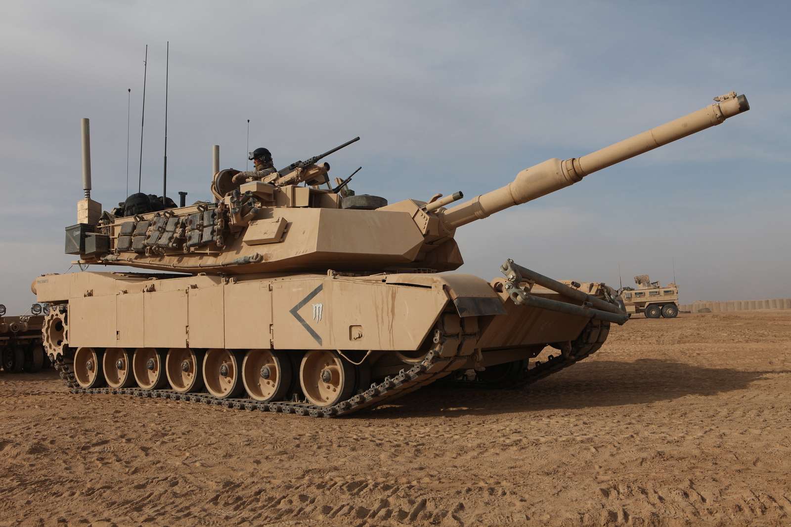 A U S Marine Corps M A Abrams Tank With Nd Tank Nara Dvids