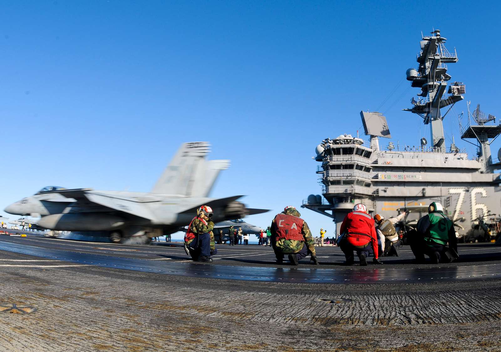 Sailors Assigned To The Aircraft Carrier USS Ronald NARA DVIDS