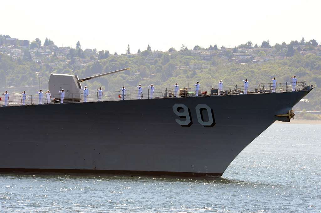 The Arleigh Burke Class Guided Missile Destroyer Uss Picryl Public