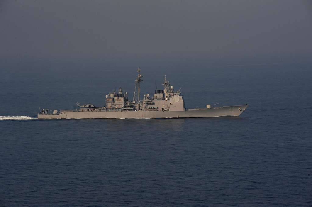 The Ticonderoga Class Guided Missile Cruiser Uss Mobile Nara Dvids