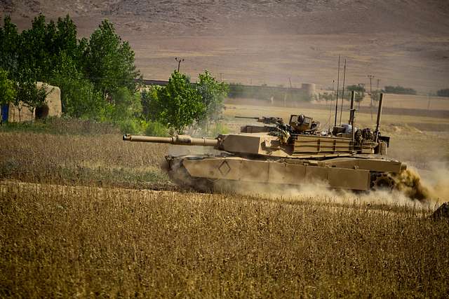 An M A Abrams Main Battle Tank With Alpha Company Nara Dvids