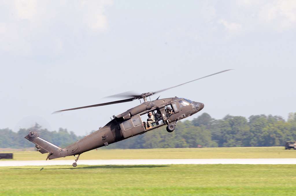 A 159th Combat Aviation Brigade UH 60 Black Hawk Helicopter NARA