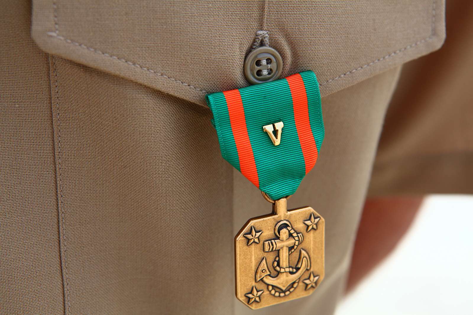 A Navy And Marine Corps Achievement Medal With Combat Nara Dvids