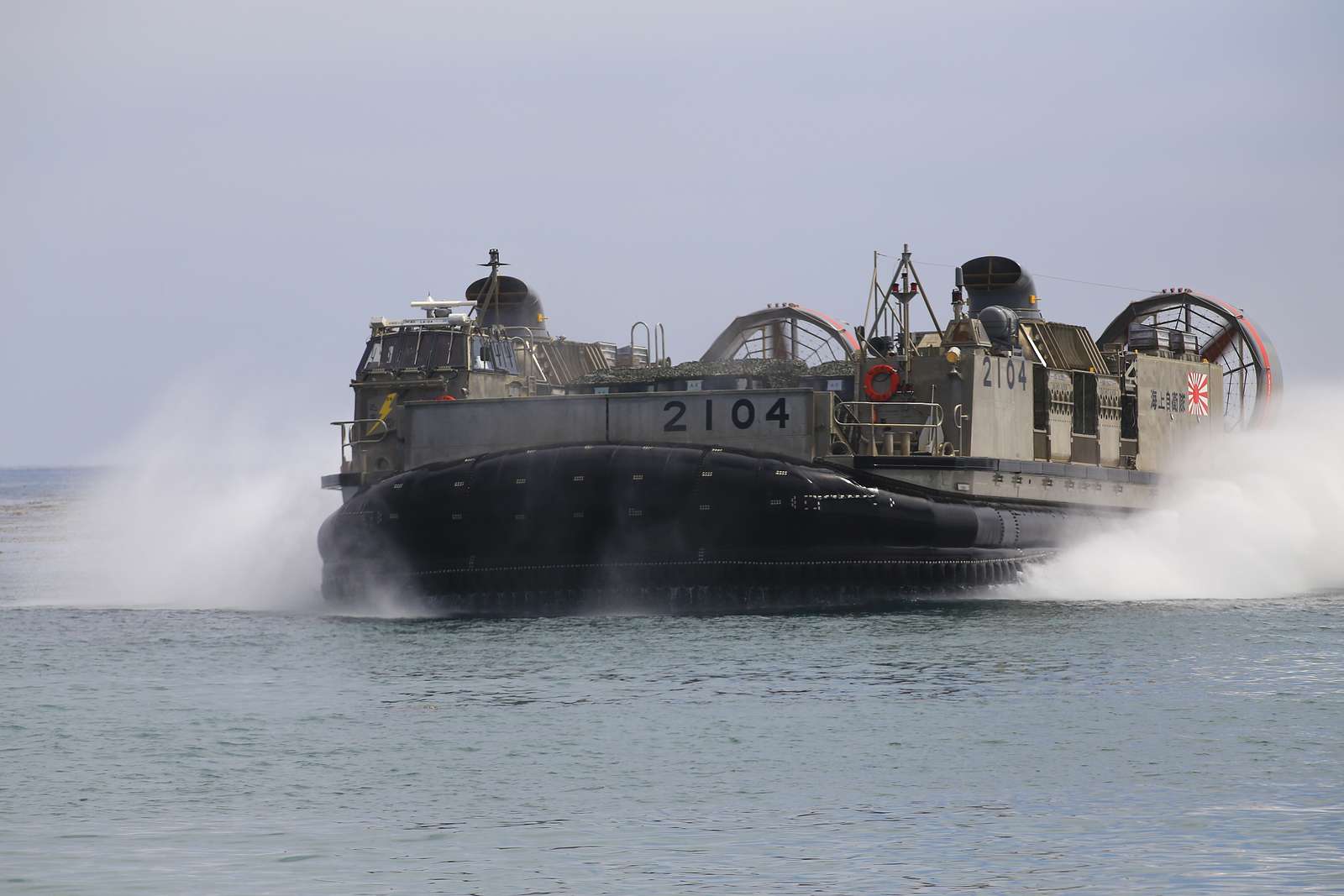 A Japanese Landing Craft Air Cushion LCAC Conducts NARA DVIDS