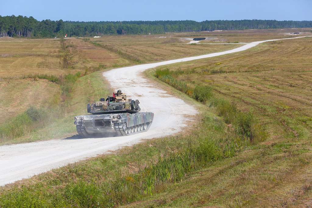 A M1A1 Abrams Main Battle Tank With 2nd Tank Battalion NARA DVIDS