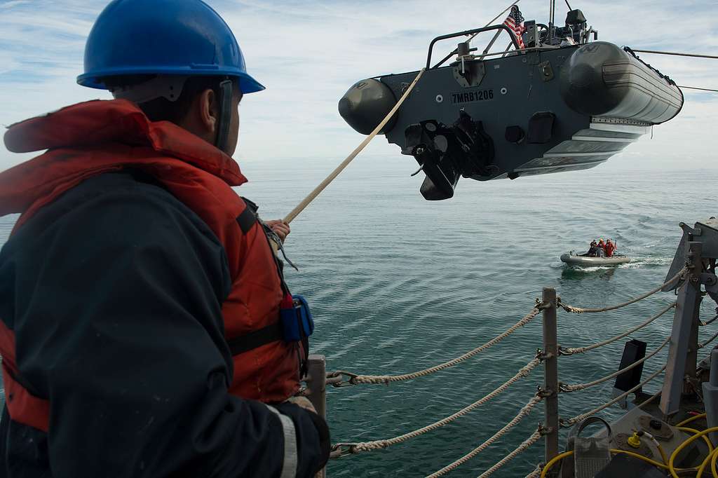 A Sailor Assigned To The Arleigh Burke Class Guided Missile Picryl