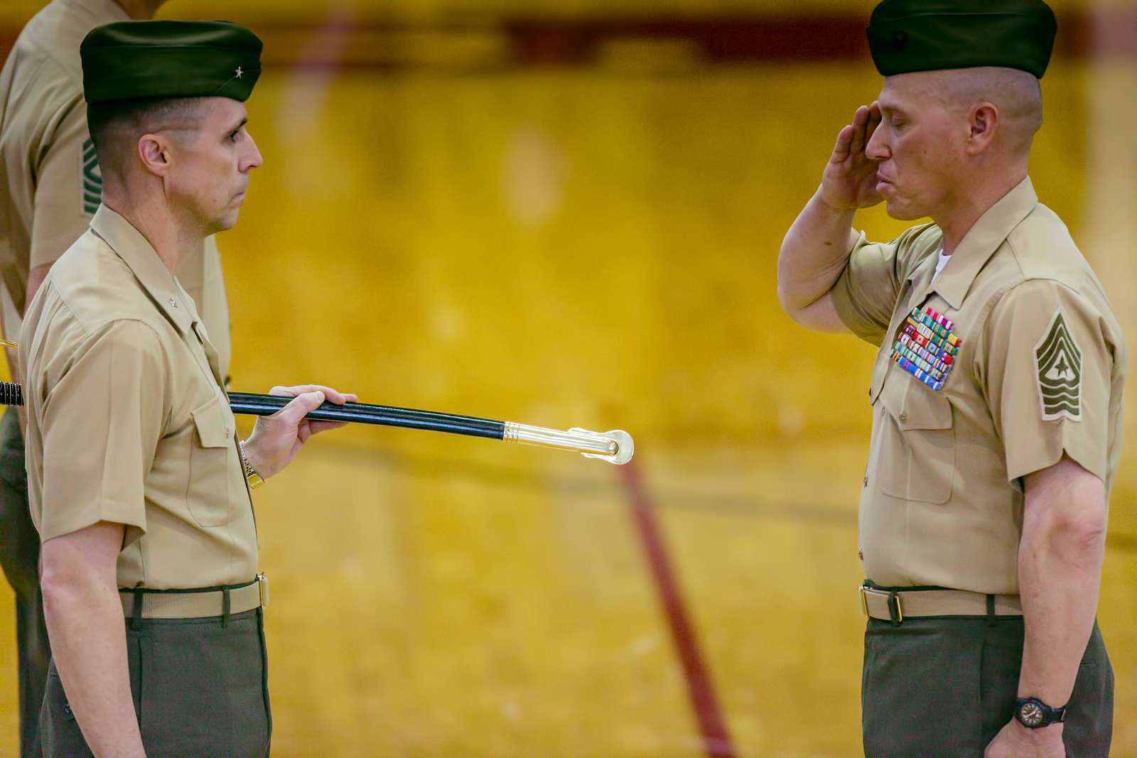 Sgt Maj Paul Berry The Incoming Sergeant Major Of NARA DVIDS