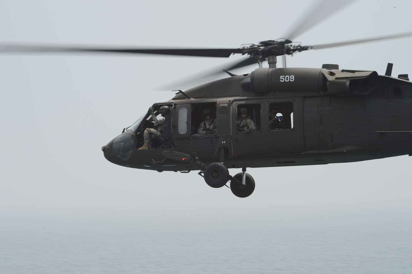 A U S Army Uh Black Hawk Helicopter Takes Off From Nara Dvids