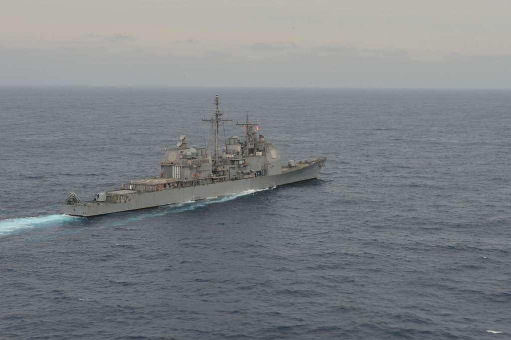 Ticonderoga Class Guided Missile Cruiser Uss Antietam Picryl Public