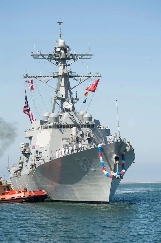 The Arleigh Burke Class Guided Missile Destroyer Uss Picryl Public