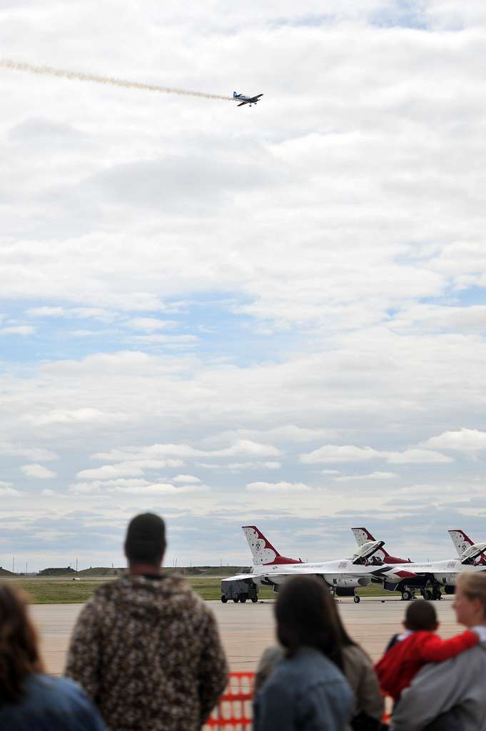 A Privately Owned Aircraft Performs An Aerial Demonstration NARA