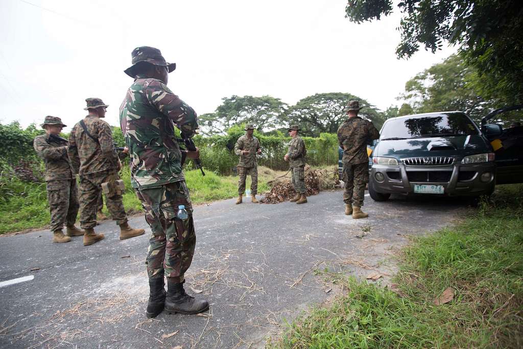 Philippine Airmen With Air Defense Wing And U S Marines Nara Dvids