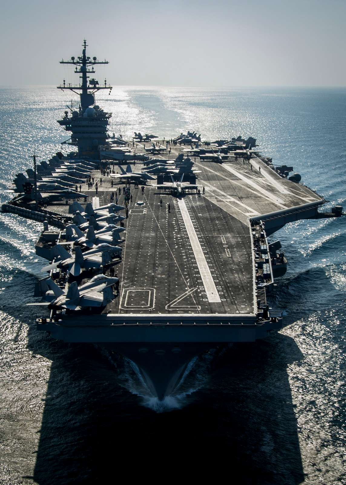 The Nimitz Class Aircraft Carrier USS Carl Vinson CVN NARA DVIDS