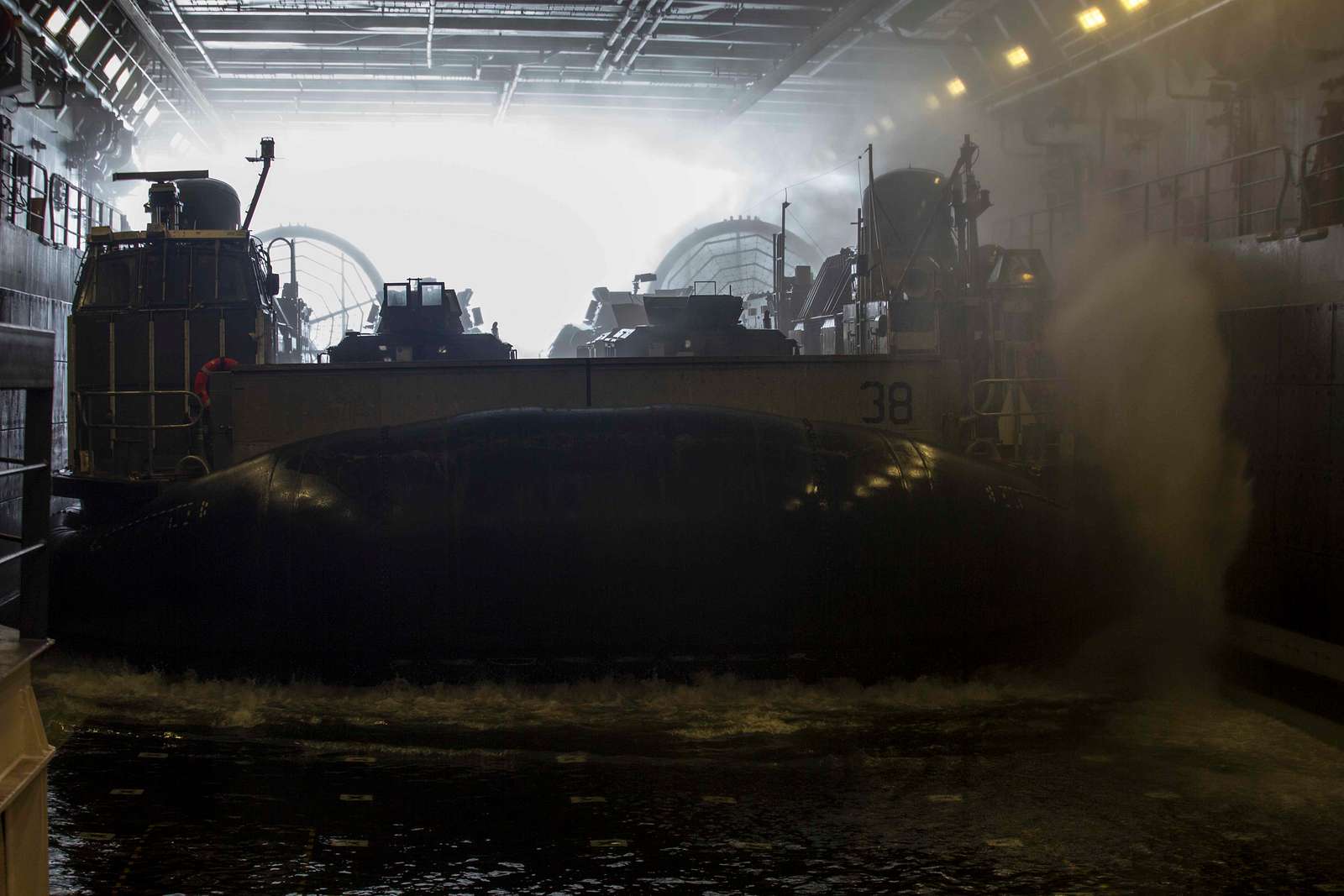 A Landing Craft Air Cushion Lcac With Assault Craft Nara Dvids