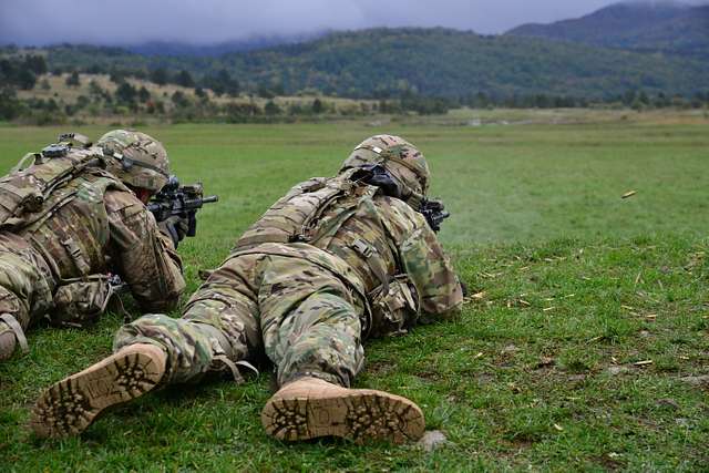 Paratroopers From Company B 2nd Battalion 503rd Infantry NARA