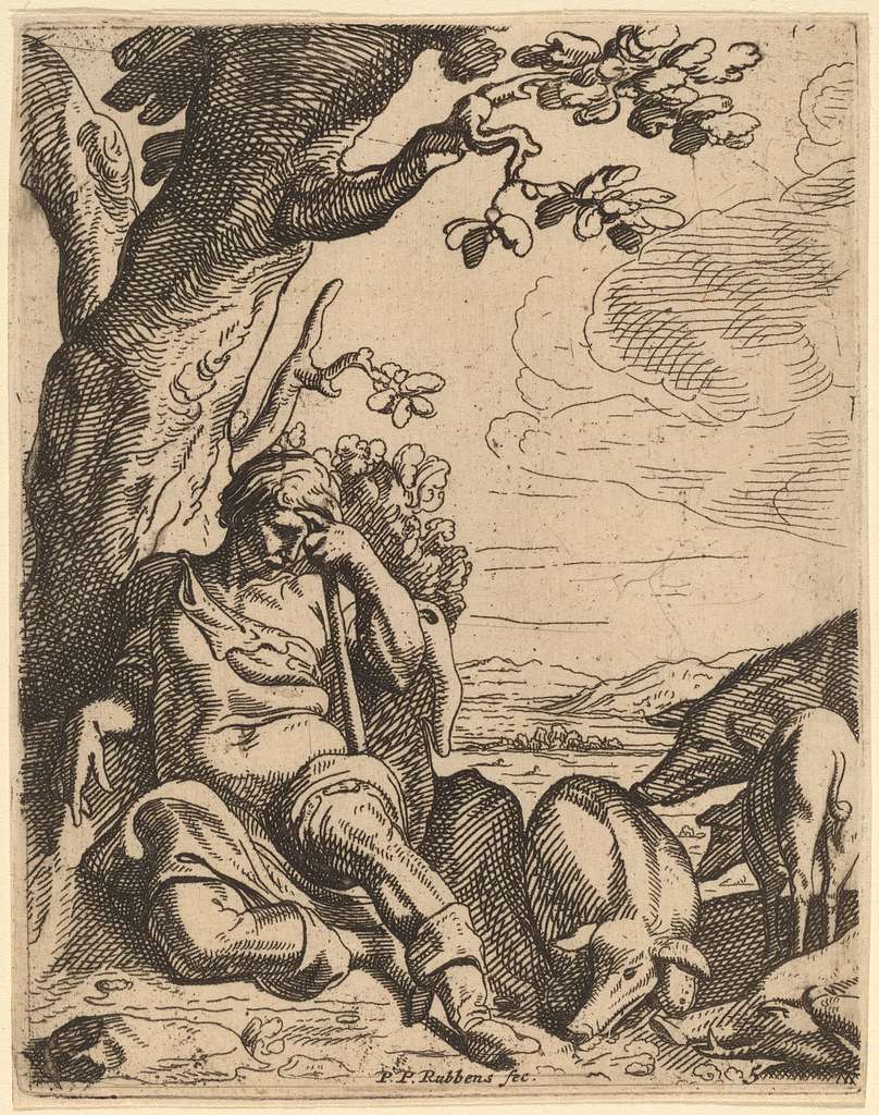 Theodoor Van Thulden After Sir Peter Paul Rubens The Prodigal Son