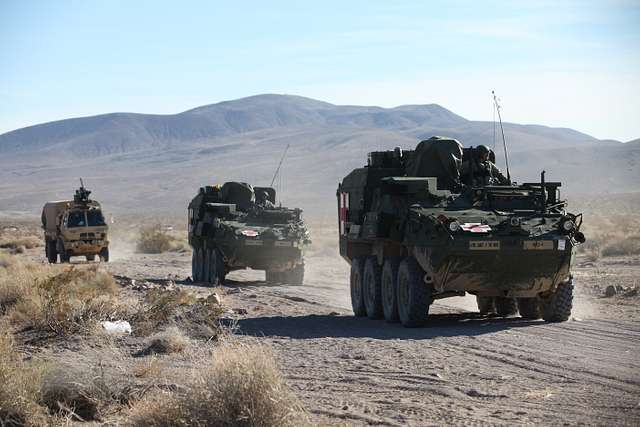 US Army Strykers From 1st Stryker Brigade Combat Team NARA DVIDS