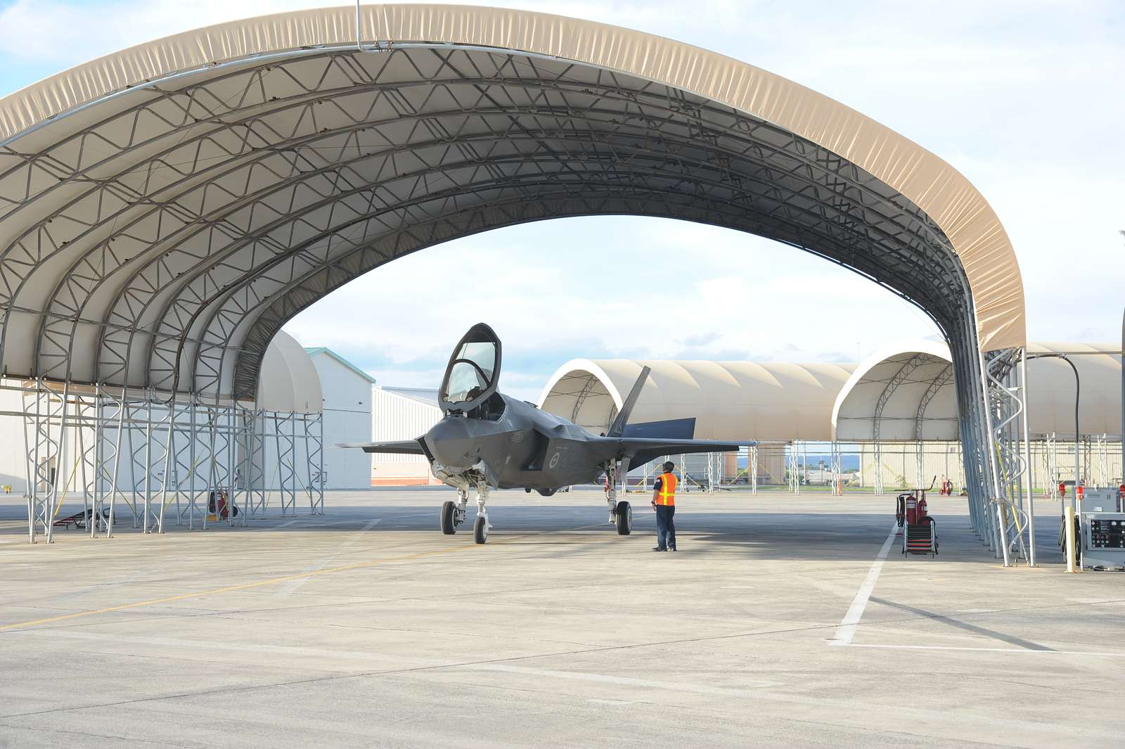 Two Australian F A Lightning Ii Joint Strike Fighters Nara Dvids