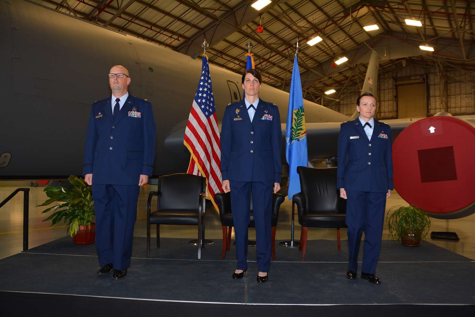 Members Of The 507th Air Refueling Wing Attend The NARA DVIDS