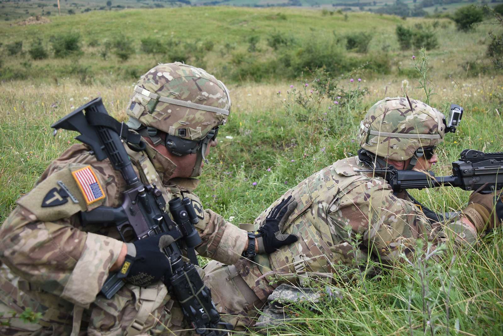 U S Army Paratroopers From 1st Battalion 143rd Infantry NARA