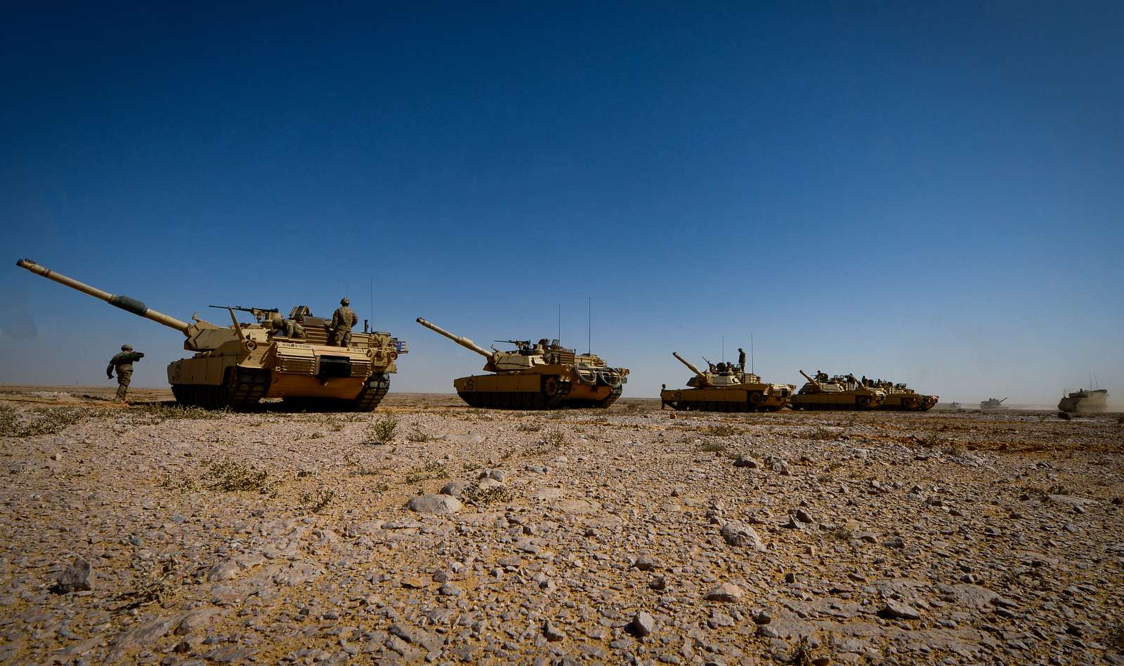 U S Army M A Abrams Tanks From The Nd Battalion Nara Dvids