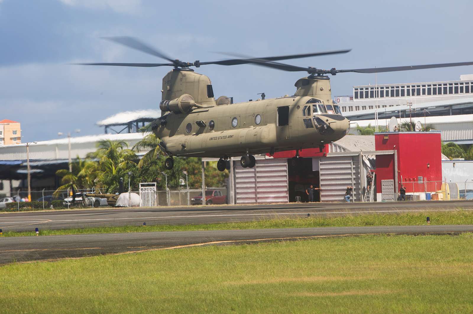 A U S Army CH 47 Chinook Helicopter With Joint Task NARA DVIDS