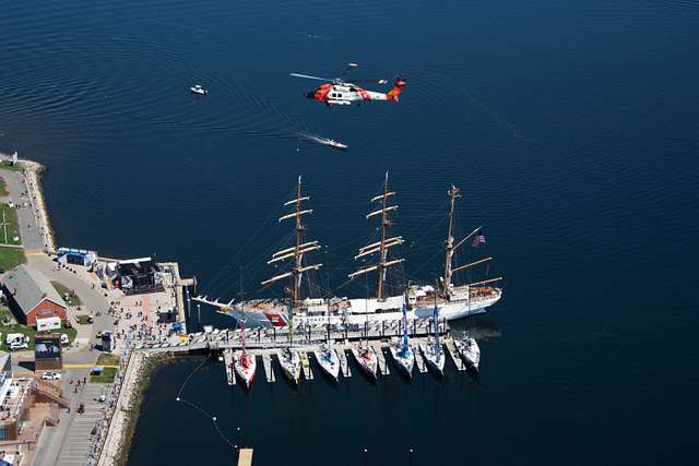 A Coast Guard Air Station Cape Cod Mh Jayhawk Helicopter Nara