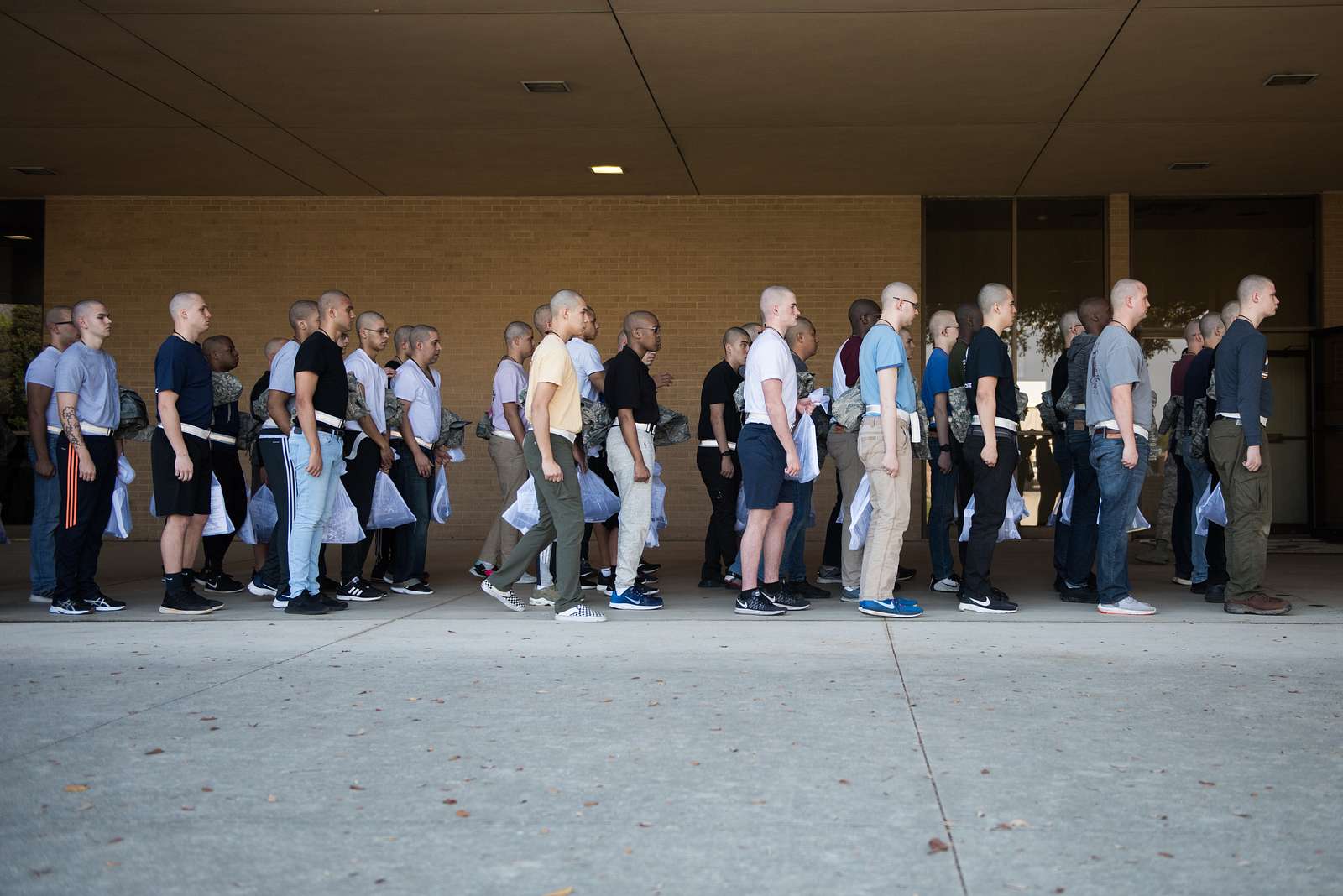 U S Air Force Basic Military Training Trainees Receive Nara Dvids