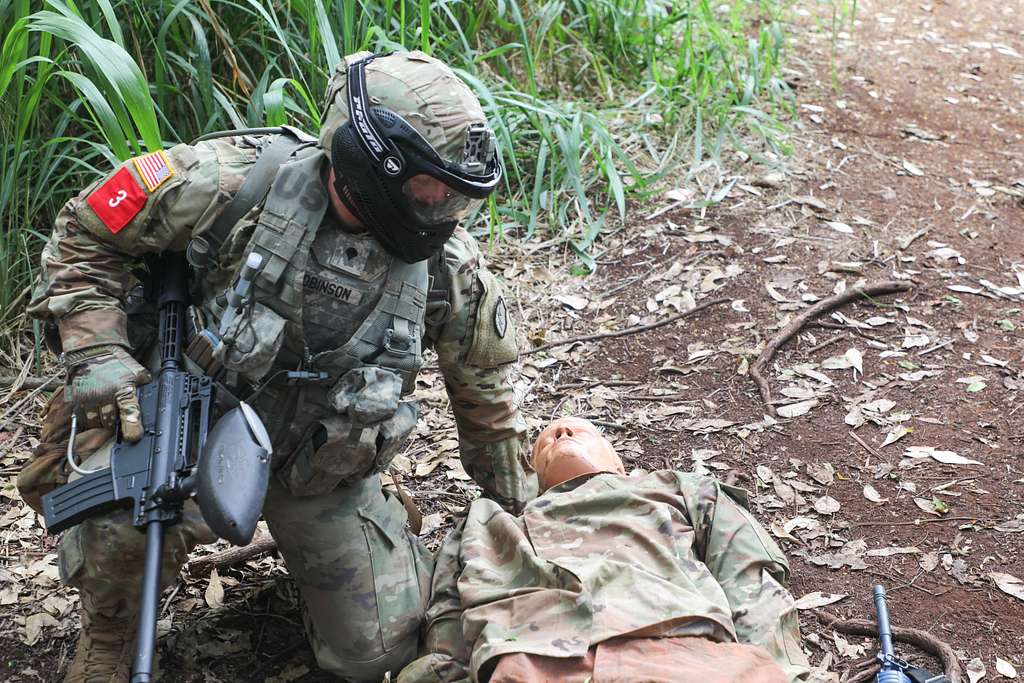 Spc Garrett Robinson An Infantryman With 25th Infantry PICRYL