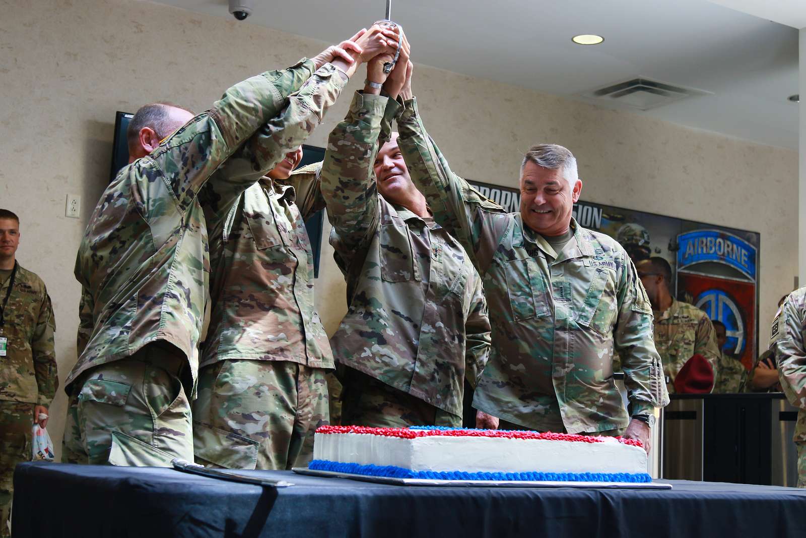 From Left U S Army Command Sgt Maj Arthur Burgoyne Nara Dvids