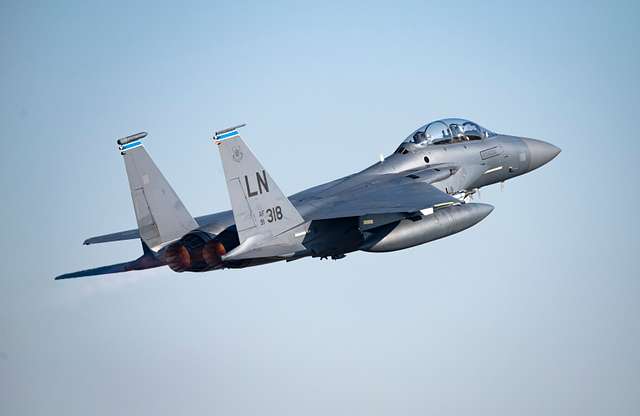 F 15E Strike Eagle Aircrews Assigned To The 494th Fighter PICRYL