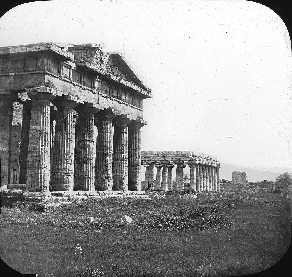 Temple Of Poseidon Paestum Italy Picryl Public