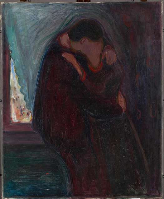 Edvard Munch The Kiss Mm M Munch Museum Picryl Public