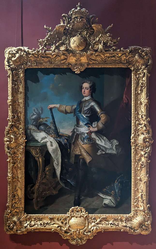 Portrait De Louis XV Roi De France Et De Navarre Atlier De Jean