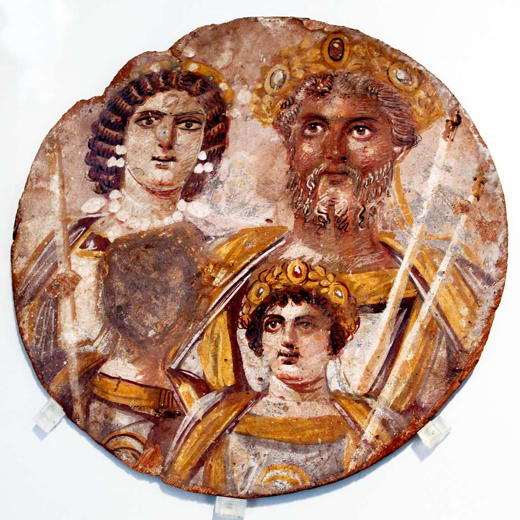 Portrait of family of Septimius Severus - Altes Museum - Berlin