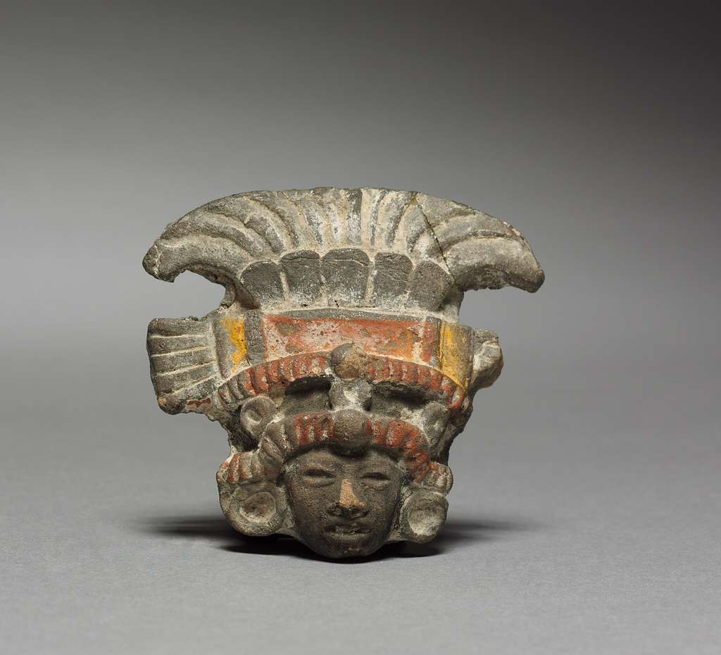 Central Mexico, Teotihuacán style, Classic Period - Figurine Head ...