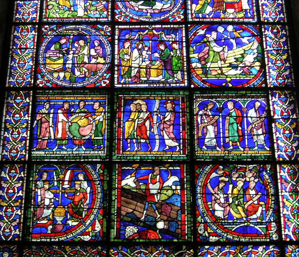 Stained glass  Canterbury Cathedral