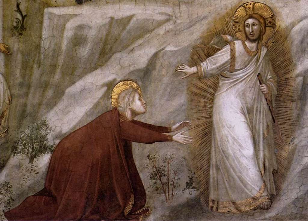 Giotto di Bondone - Scenes from the Life of Mary Magdalene - Noli me