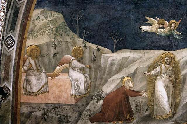 Giotto di Bondone - Scenes from the Life of Mary Magdalene - Noli me