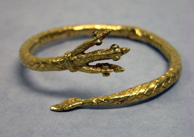 Bracelet with Three-Headed Snake - PICRYL - Public Domain Media Search  Engine Public Domain Search