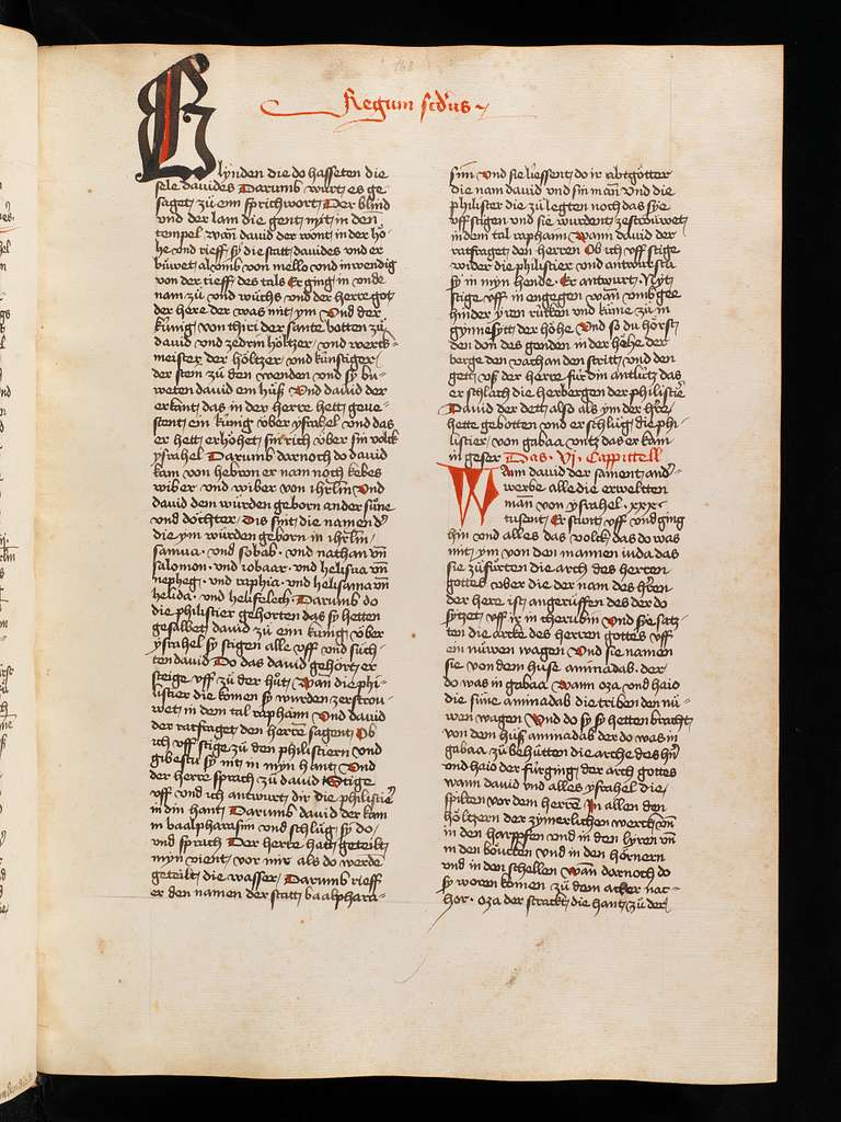 Basel, Universitätsbibliothek, AN II 36, f. 37v – Biblia germanica, 1st  part - PICRYL - Public Domain Media Search Engine Public Domain Search